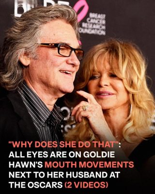 At 80, Goldie Hawn Stuns the 2026 Oscars Red Carpet in Elegant Black Glamour: The Legendary Actress Captivates Fans With Her Sparkling Gown, Playful Personality, and Timeless Hollywood Charm Alongside Longtime Partner Kurt Russell While Social Media Reacts to Every Detail of Their Memorable Appearance